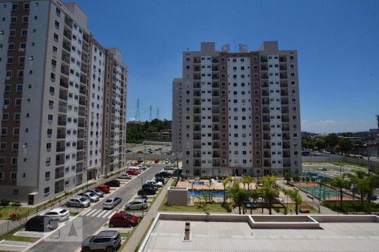 Vista da Sala de apartamento à venda com 2 quartos, 45m² em Parada de Lucas, Rio de Janeiro