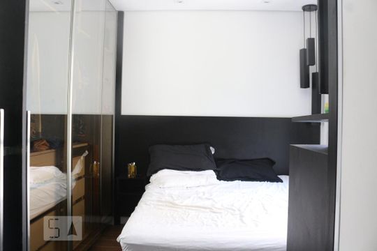 Quarto de apartamento para alugar com 1 quarto, 42m² em Itararé, São Vicente