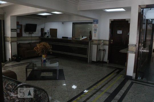 Área comum de apartamento para alugar com 1 quarto, 42m² em Itararé, São Vicente