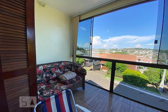 Sacada da Sala de casa à venda com 3 quartos, 200m² em Ideal, Novo Hamburgo