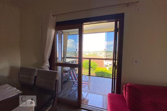Porta Janela da Sala de Jantar de casa à venda com 3 quartos, 200m² em Ideal, Novo Hamburgo