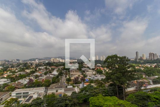 Vista da Varanda de apartamento para alugar com 1 quarto, 65m² em Alphaville Industrial, Barueri