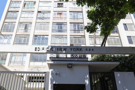 Fachada de apartamento à venda com 1 quarto, 28m² em Vila Buarque, São Paulo