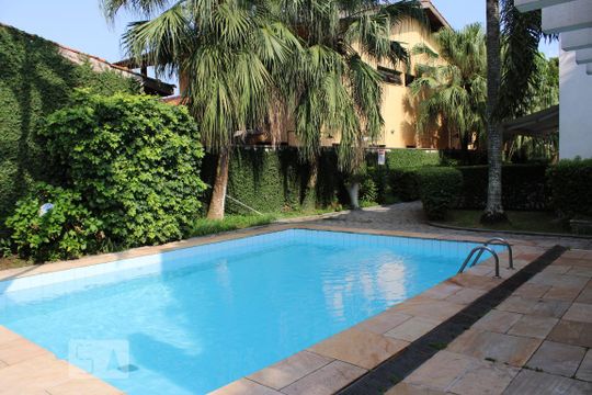 Área comum - Piscina de casa para alugar com 3 quartos, 230m² em Vila Julia, Guarujá