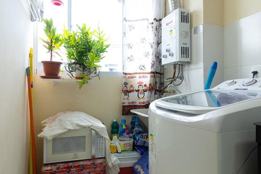 Área de serviço de apartamento para alugar com 2 quartos, 45m² em Campo Grande, Rio de Janeiro