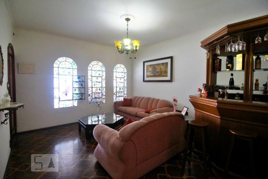 Sala de casa à venda com 3 quartos, 175m² em Parque Marajoara, Santo André
