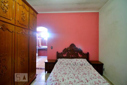Quarto Suíte de casa à venda com 3 quartos, 175m² em Parque Marajoara, Santo André