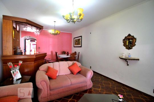 Sala de casa à venda com 3 quartos, 175m² em Parque Marajoara, Santo André