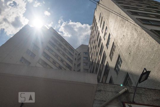Fachada do Prédio de apartamento à venda com 1 quarto, 54m² em Vila Buarque, São Paulo