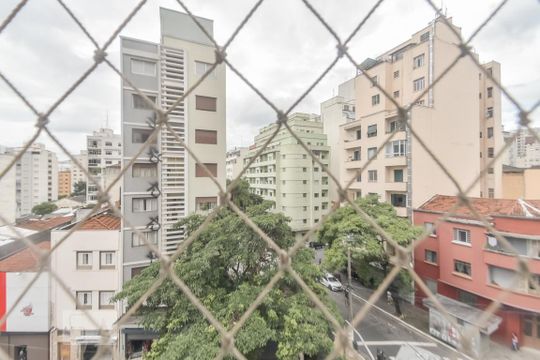 Vista da Sala de apartamento à venda com 1 quarto, 54m² em Vila Buarque, São Paulo