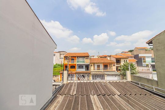 Suite - Vista da Sacada de casa à venda com 3 quartos, 227m² em Vila Curuçá, Santo André