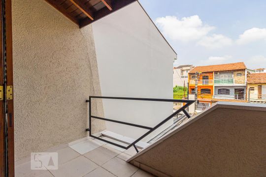 Suite - Sacada de casa à venda com 3 quartos, 227m² em Vila Curuçá, Santo André