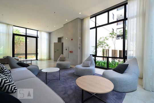 Área comum de kitnet/studio à venda com 1 quarto, 25m² em Mirandópolis, São Paulo