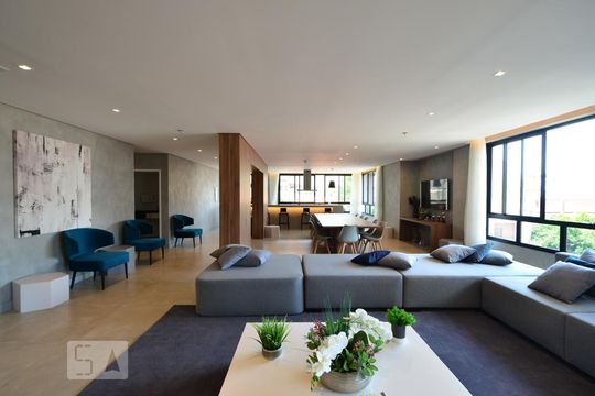 Salão de Festas de kitnet/studio à venda com 1 quarto, 25m² em Mirandópolis, São Paulo