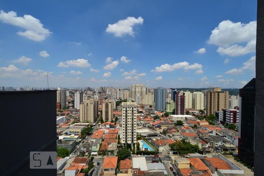 Vista do rooftop de kitnet/studio à venda com 1 quarto, 25m² em Mirandópolis, São Paulo