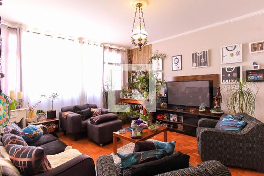 Sala de Estar de apartamento à venda com 3 quartos, 119m² em Alto da Mooca, São Paulo