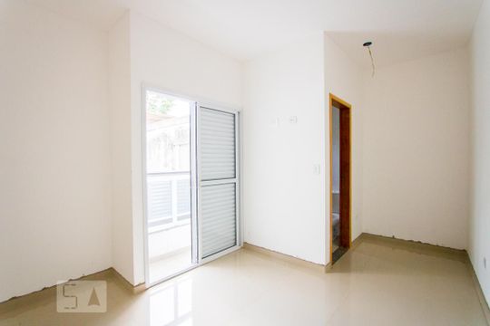 Quarto 1 - Suíte de apartamento à venda com 2 quartos, 58m² em Vila Curuca, Santo André