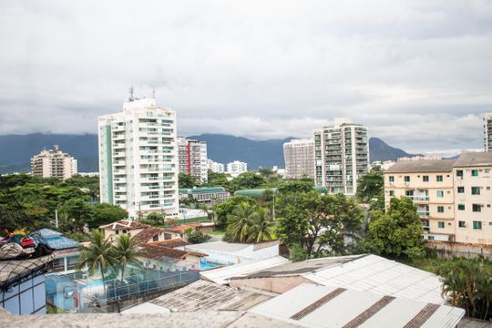 Vista da Varanda de apartamento à venda com 1 quarto, 52m² em Recreio dos Bandeirantes, Rio de Janeiro