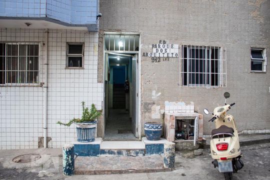 Fachada de apartamento à venda com 1 quarto, 52m² em Recreio dos Bandeirantes, Rio de Janeiro