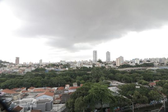 Vista da Sala  de apartamento para alugar com 2 quartos, 47m² em Vila Carlos de Campos, São Paulo