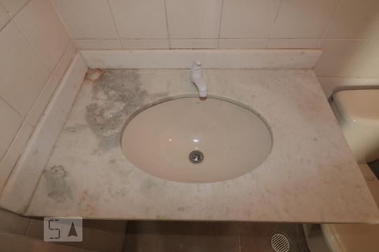Banheiro - pia de apartamento para alugar com 2 quartos, 47m² em Vila Carlos de Campos, São Paulo
