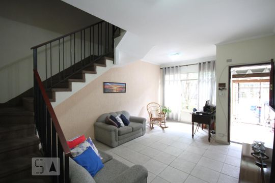 Sala de casa à venda com 3 quartos, 137m² em Vila Moinho Velho, São Paulo