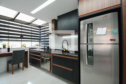 Cozinha - Armários de apartamento à venda com 2 quartos, 119m² em Centro, São Bernardo do Campo