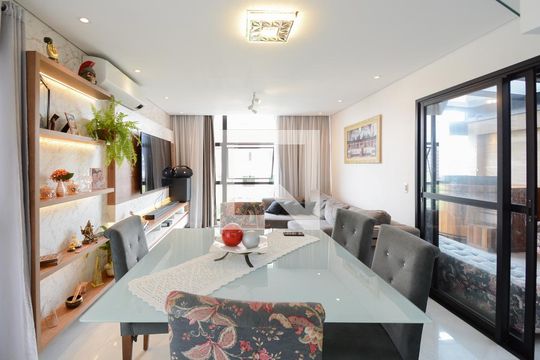 Sala de apartamento à venda com 2 quartos, 119m² em Centro, São Bernardo do Campo
