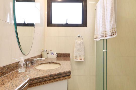 Banheiro 3 - Suíte de apartamento à venda com 3 quartos, 200m² em Santa Cecília, São Paulo