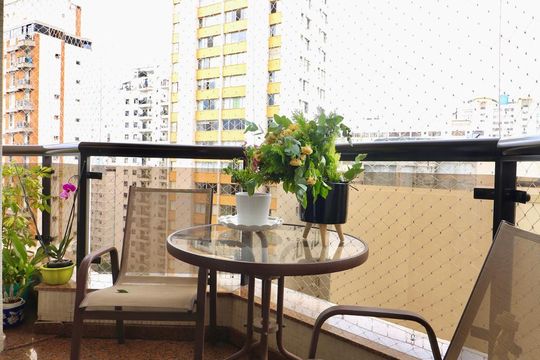 Sala - Varanda de apartamento à venda com 3 quartos, 200m² em Santa Cecília, São Paulo