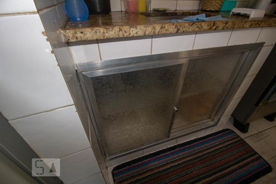Cozinha de apartamento à venda com 1 quarto, 44m² em Santa Teresa, Rio de Janeiro
