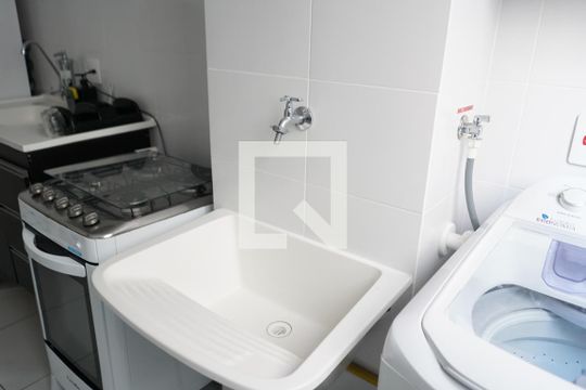 Área de Serviço de apartamento à venda com 1 quarto, 27m² em Brás, São Paulo