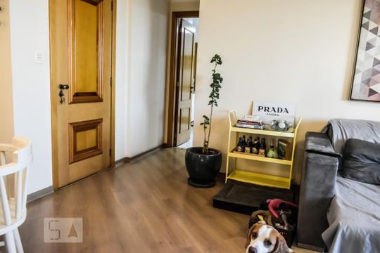 Sala  de apartamento à venda com 3 quartos, 100m² em Vila Pereira Barreto, São Paulo