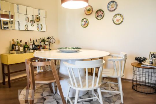 Sala de apartamento à venda com 3 quartos, 100m² em Vila Pereira Barreto, São Paulo