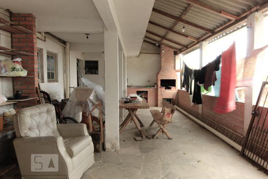 Varanda da cozinha de casa à venda com 3 quartos, 300m² em Farrapos, Porto Alegre