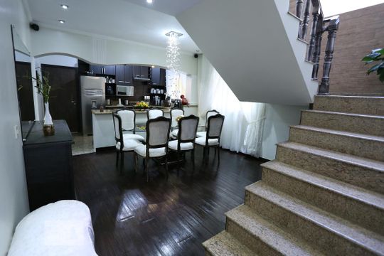 Sala de Jantar de casa à venda com 6 quartos, 320m² em Vila Paranagua, São Paulo