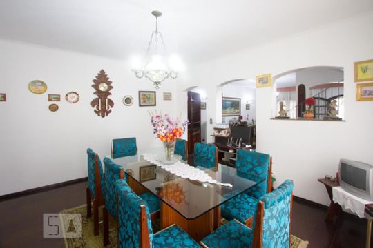 Sala de Jantar de casa à venda com 5 quartos, 308m² em Jardim Promissão, São Paulo