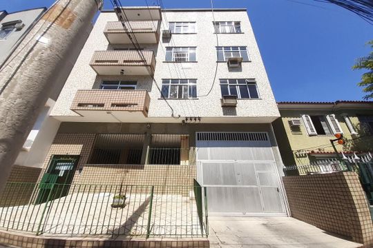 Fachada de apartamento à venda com 2 quartos, 80m² em Riachuelo, Rio de Janeiro