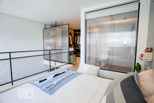 Suite de apartamento à venda com 1 quarto, 74m² em Vila Madalena, São Paulo