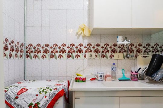 Cozinha de apartamento à venda com 1 quarto, 45m² em Consolação, São Paulo