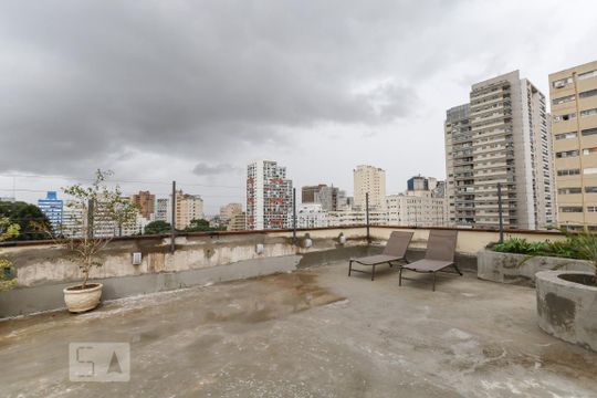 Terraço de apartamento à venda com 1 quarto, 45m² em Consolação, São Paulo
