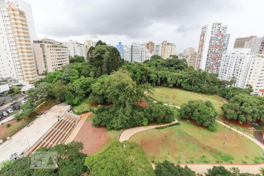 Vista do Terraço de apartamento à venda com 1 quarto, 45m² em Consolação, São Paulo