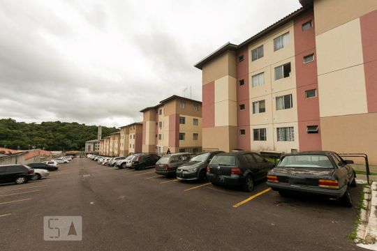 Área comum - Estacionamento de apartamento à venda com 2 quartos, 52m² em Santa Cândida, Curitiba