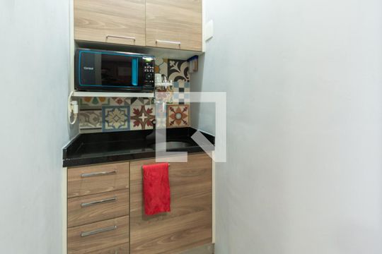 Cozinha de kitnet/studio à venda com 0 quarto, 24m² em Praça da Bandeira, Rio de Janeiro