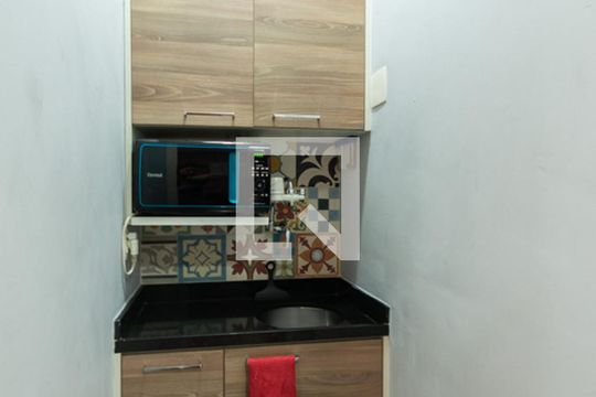 Cozinha de kitnet/studio à venda com 0 quarto, 24m² em Praça da Bandeira, Rio de Janeiro