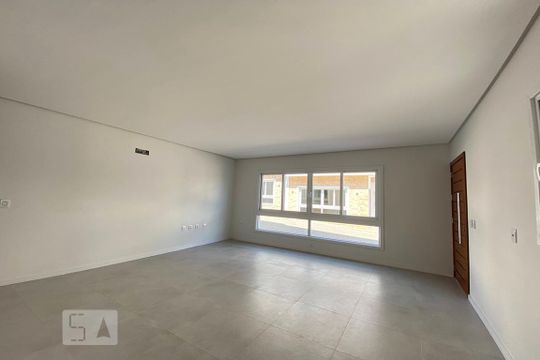 Sala/Cozinha de casa de condomínio à venda com 3 quartos, 108m² em Pátria Nova, Novo Hamburgo
