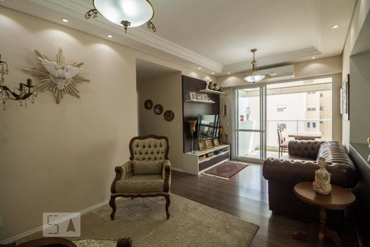 Sala de apartamento à venda com 2 quartos, 76m² em Aclimação, São Paulo