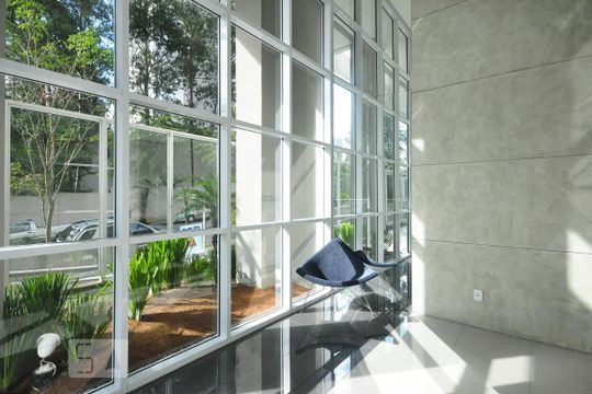 Hall social de kitnet/studio à venda com 1 quarto, 38m² em Vila Andrade, São Paulo