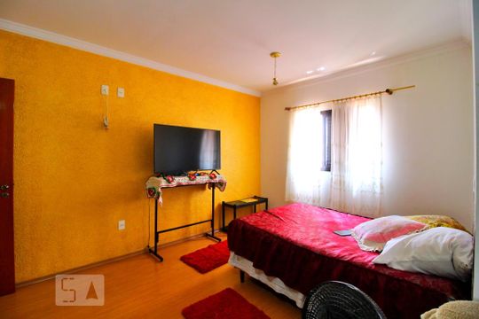 Suíte 1 de casa à venda com 3 quartos, 162m² em Utinga, Santo André