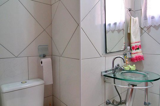 Lavabo de casa à venda com 3 quartos, 162m² em Utinga, Santo André